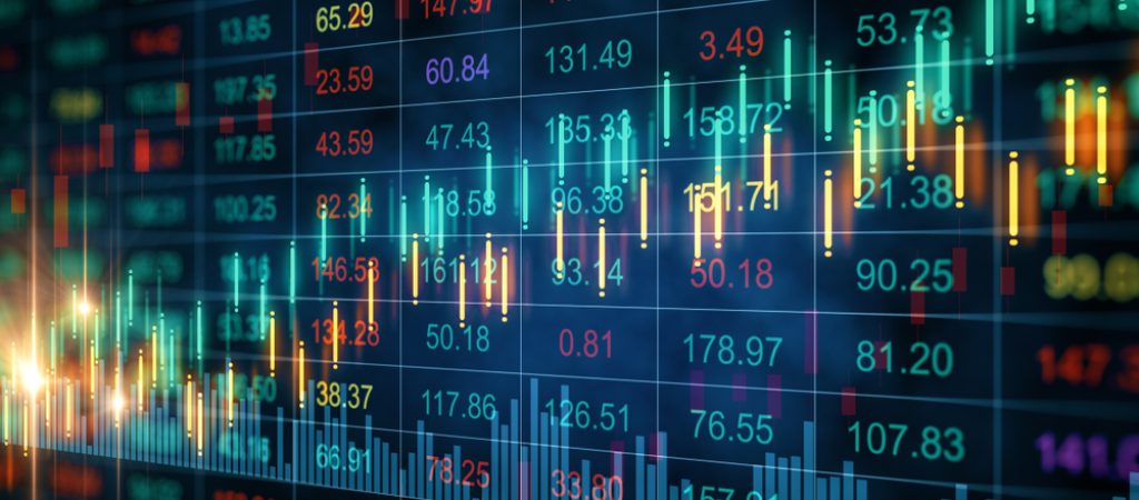 Creative,Glowing,Candlestick,Forex,Background.,Trade,And,Index,Concept.,3d