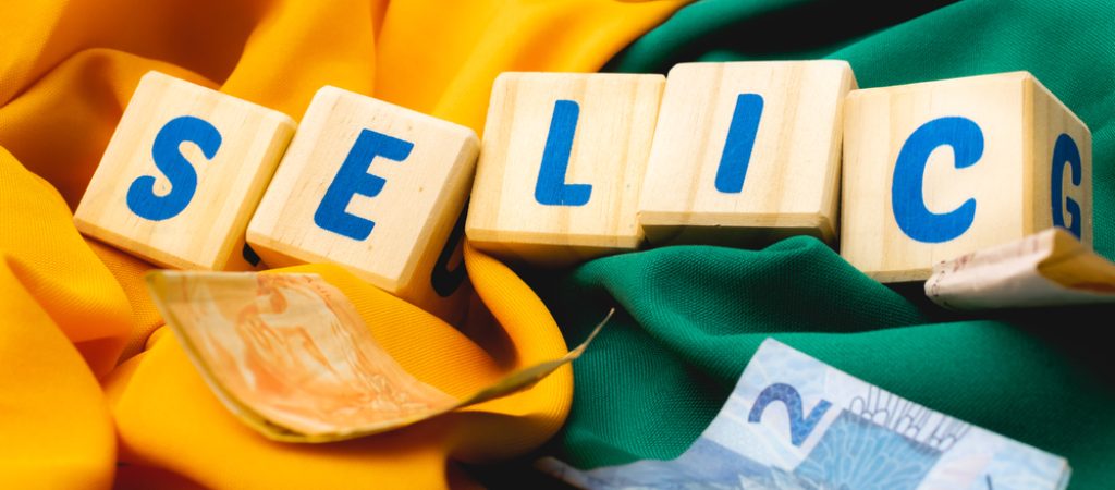 Word,Selic,Written,On,Wooden,Cubes.,Brazilian,Economy.,Background,With