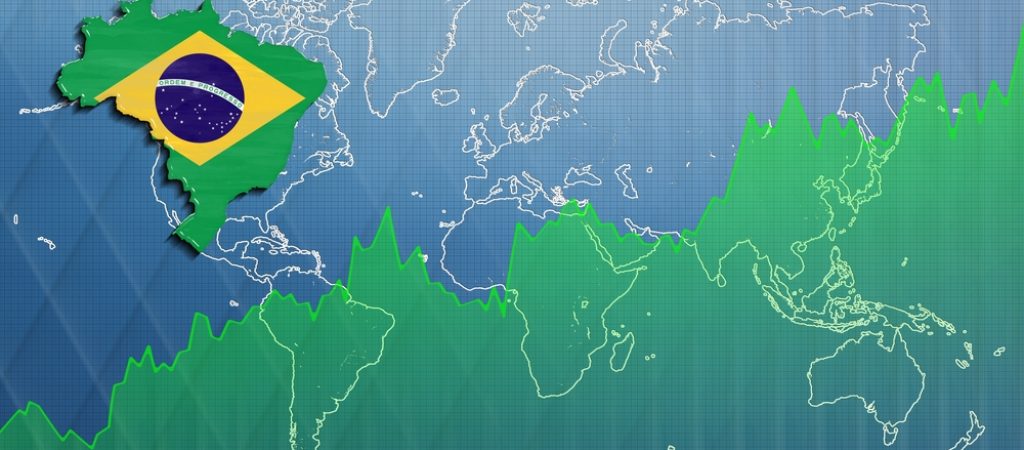Map,Of,Brazil,,Financial,Success,,Economy,Growth