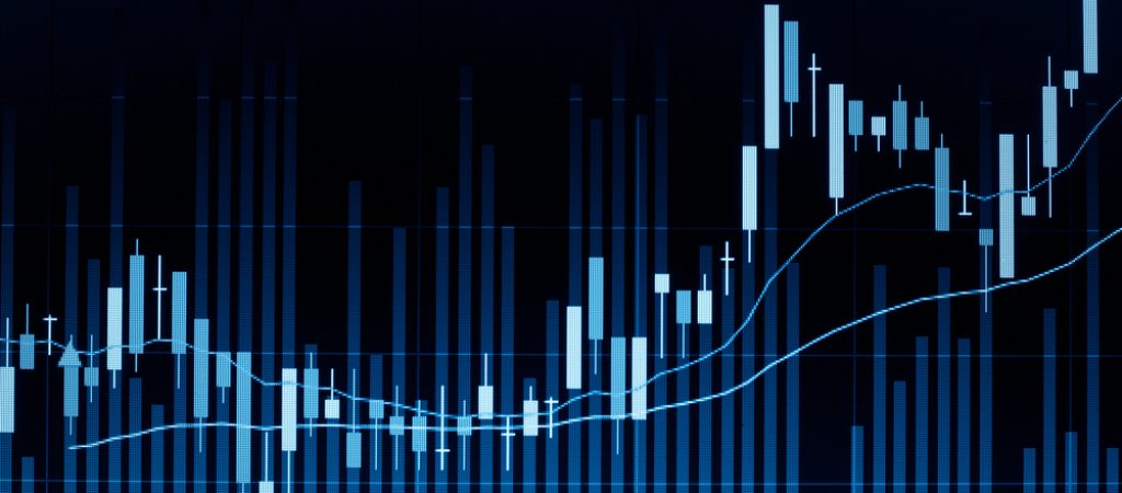 Stock,Market,Candle,Graph,Analysis,On,The,Screen.