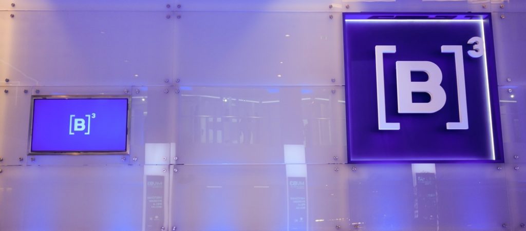 Sao,Paulo,,Brazil,-,01.28.23:,Logotypes,Of,B3,Bovespa,Stock