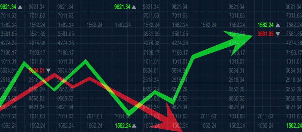 2d,Illustration,Inflation,And,Deflation,Graph